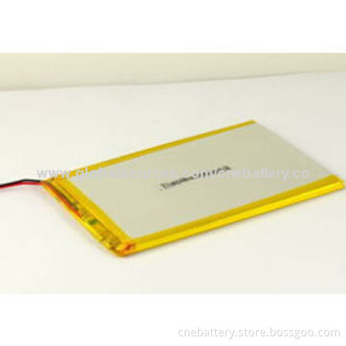 Li-polymer Battery Packs with 3.7V/2,400mAh PL503759 for Electric Products